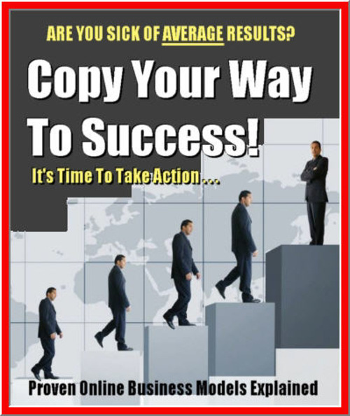Product picture Copy Your Way to Success - eBook 