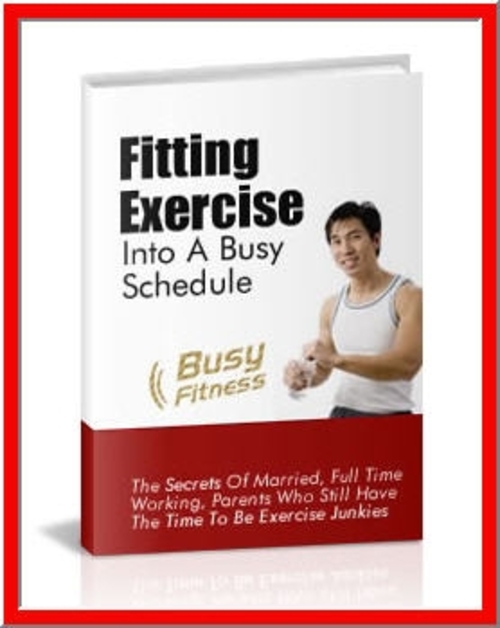 Product picture Fitting Fitness into a Busy Schedule - PDF eBook