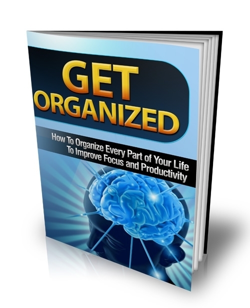 Product picture Get Organized - PDF eBook